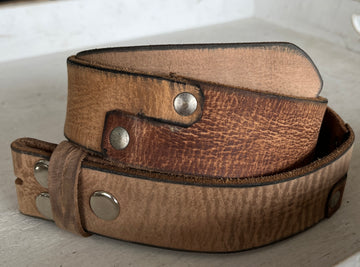 Ledergürtel 38mm Braun sehr besonders