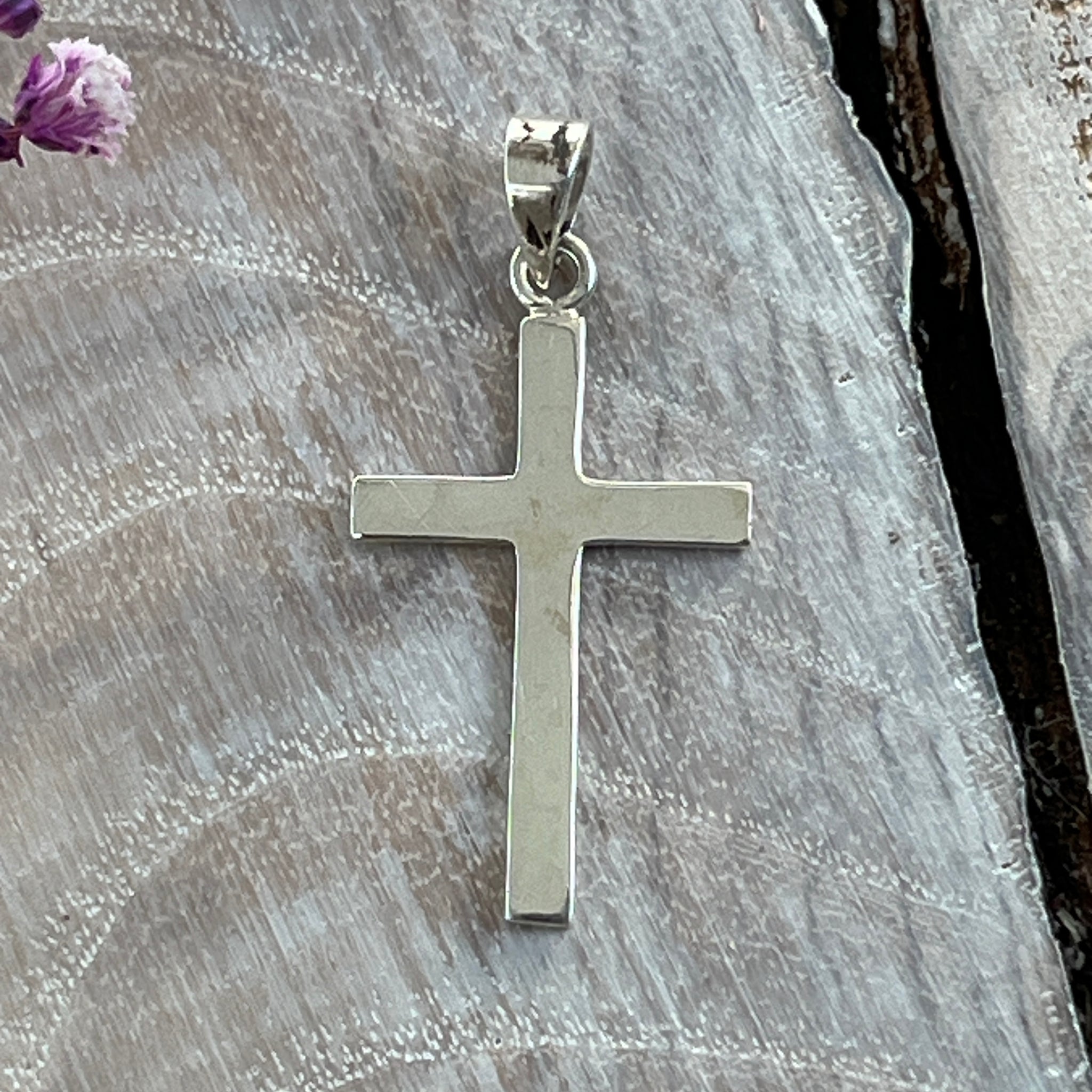 Wunderschönes schlichtes Kreuz 925 Sterlingsilber