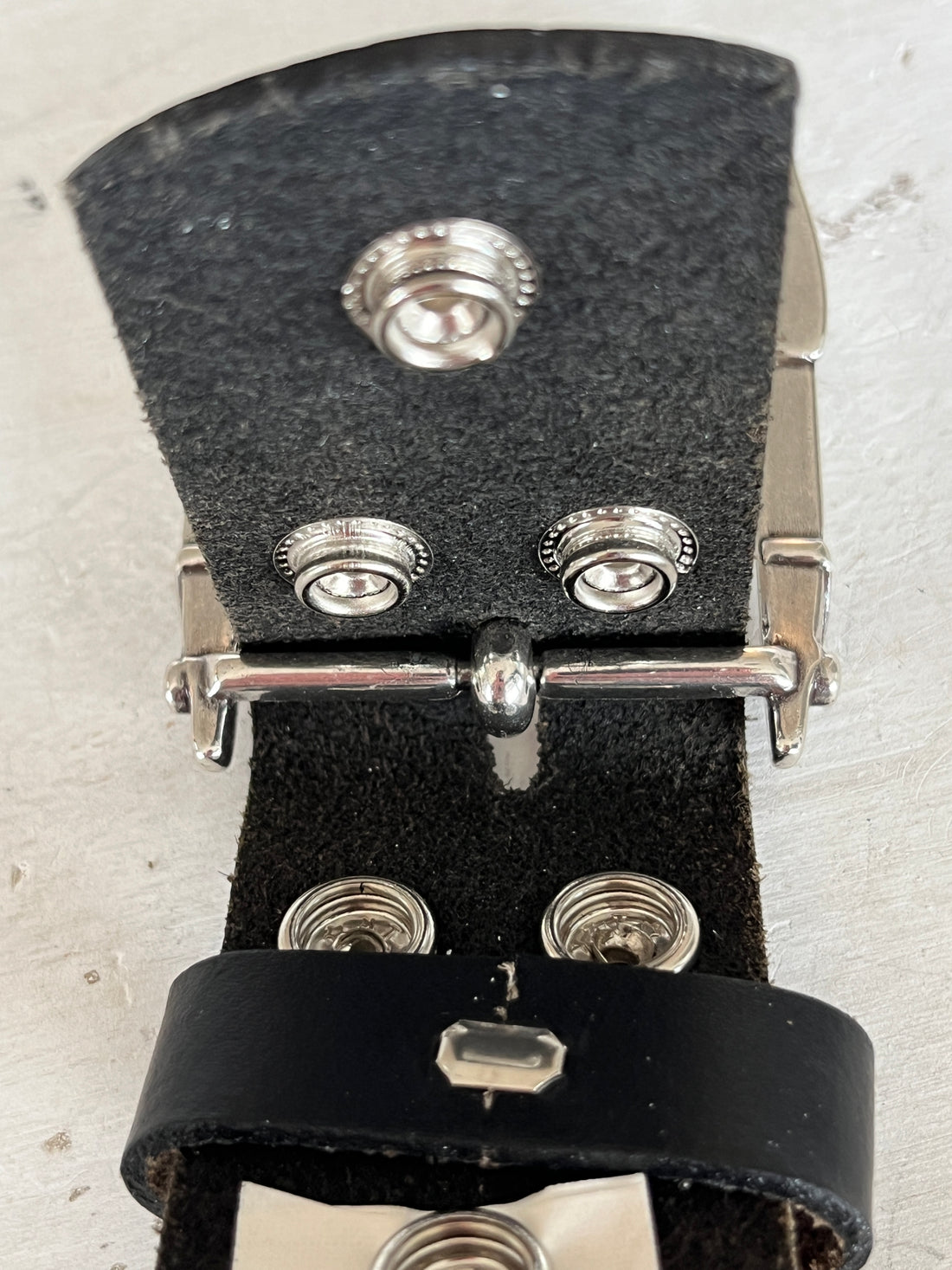 Ledergürtel 38mm black glatt