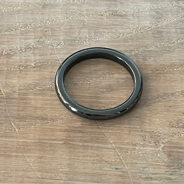 Ring Hämatit Anthrazitfarben 2,8mm