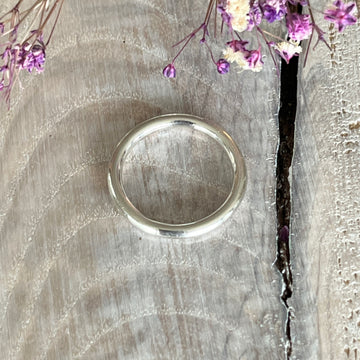 Ring 925 Sterlingsilber glatt poliert
