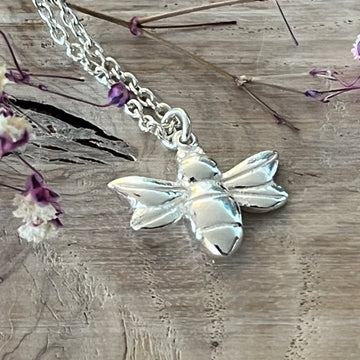 Kleine süsse Biene 16x19mm 925 Sterlingsilber